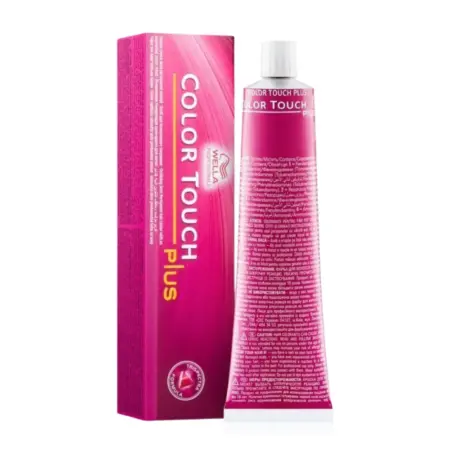 Wella Crema Colorante Color Touch Plus Sin Amoniaco 60ml (44.05 Castaño Medio Natural Caoba)